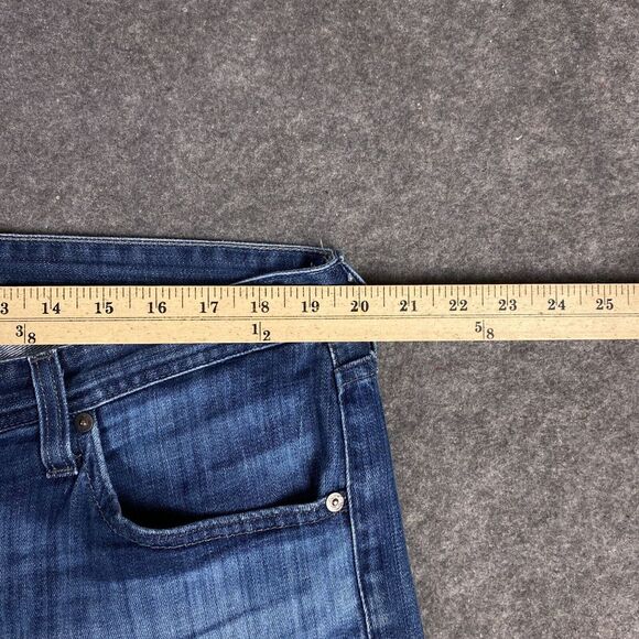 AG Adriano Goldschmied Jeans Mens 38x34 Tag Blue The Protege Straight 38x27 Hem - Picture 5 of 13